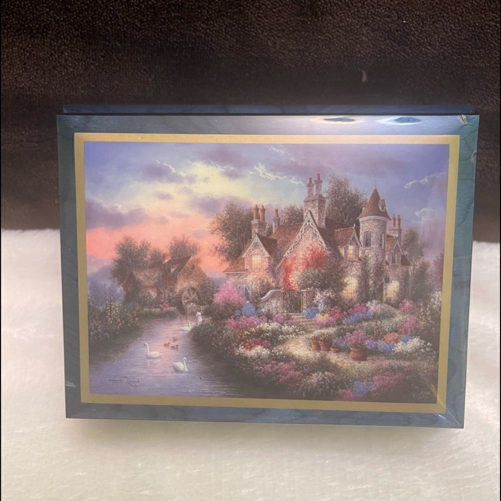 ERCOLANO Italian Jewelry musical box